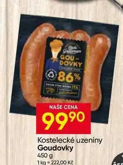Hruška Kostelecké uzeniny Goudovky nabídka