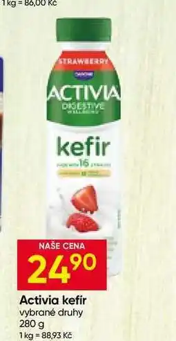 Hruška Activia kefir vybrané druhy nabídka