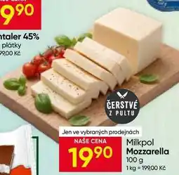Hruška Milkpol Mozzarella nabídka