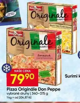 Hruška Don Peppe Pizza Originále vybrané druhy nabídka