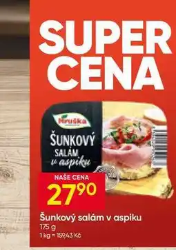 Hruška Šunkový salám v aspiku nabídka
