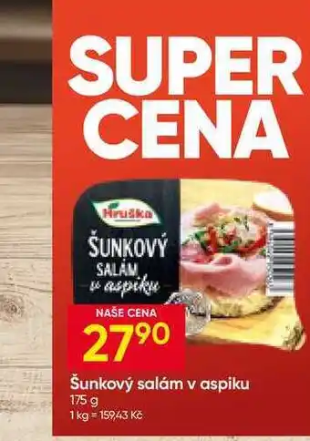 Hruška Šunkový salám v aspiku nabídka