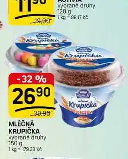 Flop MLÉČNÁ KRUPIČKA vybrané druhy nabídka