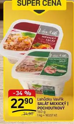 Flop SALÁT MEXICKÝ | POCHOUTKOVÝ nabídka