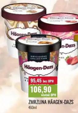 Ratio Zmrzlina häagen-dazs nabídka