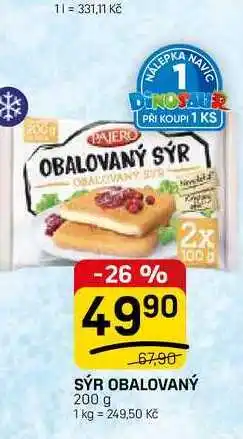 Flop SÝR OBALOVANÝ nabídka