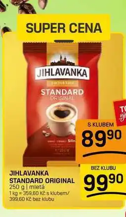 Flop JIHLAVANKA STANDARD ORIGINAL 250 g | mletá nabídka