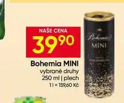 Hruška Bohemia MINI vybrané druhy 250 ml plech nabídka