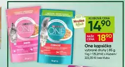 Hruška Purina One kapsička vybrané druhy nabídka