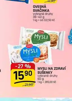 Flop MYSLI NA ZDRAVÍ vybrané druhy nabídka