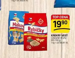 Flop KREKRY VEST vybrané druhy nabídka
