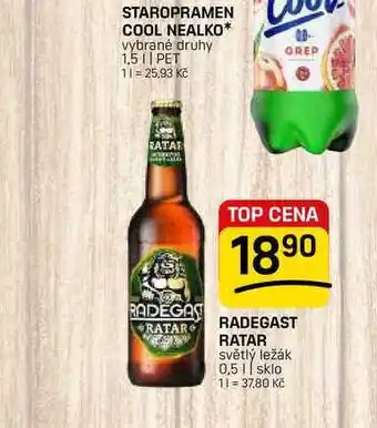 Flop RADEGAST RATAR světlý ležák nabídka