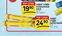 Flop DOBRÝ VÝBĚR PEČÍCÍ PAPÍR 8 m nabídka