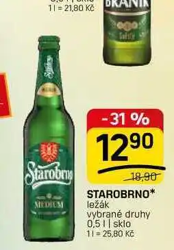 Flop STAROBRNO* ležák vybrané druhy nabídka