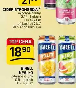Flop BIRELL NEALKO vybrané druhy 0,5|| plech nabídka