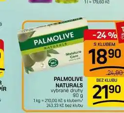 Flop PALMOLIVE NATURALS vybrané druhy nabídka