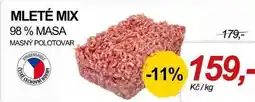 ZEMAN MLETÉ MIX 98% MASA MASNÝ POLOTOVAR nabídka