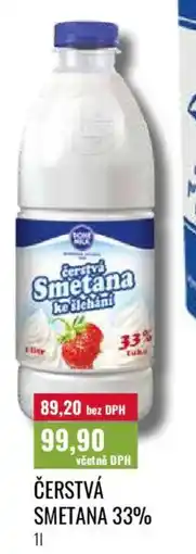 Ratio Čerstvá smetana 33% nabídka