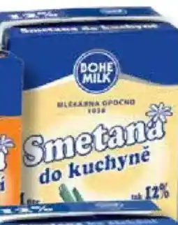 Ratio BOHEMILK Smetana do kuchyně 12% nabídka