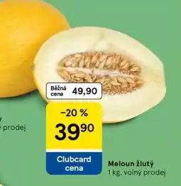 Tesco Meloun žlutý nabídka
