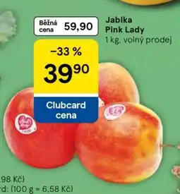 Tesco JABLKA PINK LADY nabídka