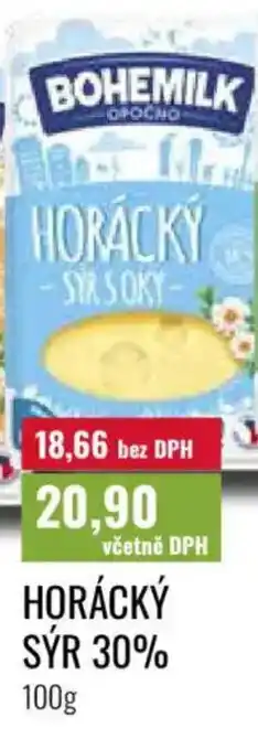 Ratio BOHEMILK Horácký sýr 30% nabídka