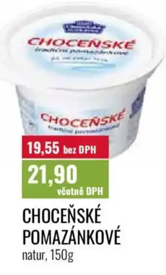 Ratio Choceňské pomazánkové natur nabídka