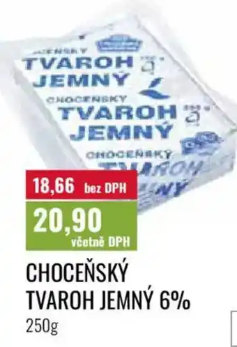Ratio Choceňský tvaroh jemný 6% nabídka