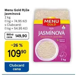 Tesco Menu Gold Rýže jasmínová nabídka