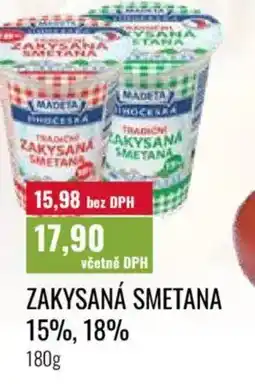 Ratio MADETA Zakysaná smetana 15%, 18% nabídka