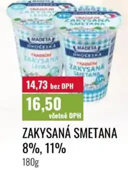 Ratio MADETA Zakysaná smetana 8%, 11% nabídka