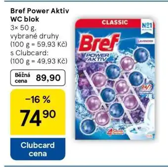 Tesco Bref Power Aktiv WC blok nabídka
