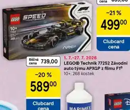 Tesco LEGO Technic 77252 Závodní auto týmu APXGP z filmu F1 nabídka