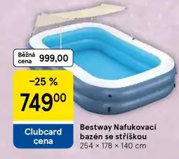 Tesco Bestway Nafukovací bazén se stříškou nabídka