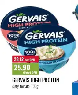 Ratio Gervais high protein čistý, tomato nabídka