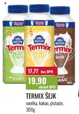 Ratio Termix šejk vanilka, kakao, pistacie nabídka