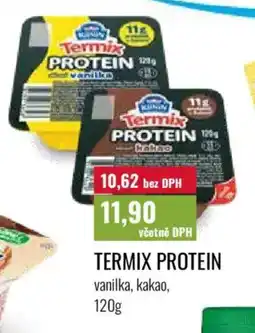 Ratio Termix protein vanilka, kakao, nabídka