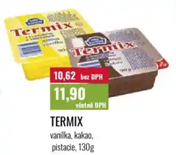 Ratio TERMIX vanilka, kakao, pistacie nabídka