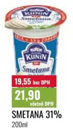 Ratio SMETANA 31% nabídka
