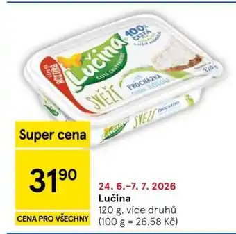 Tesco Lučina nabídka