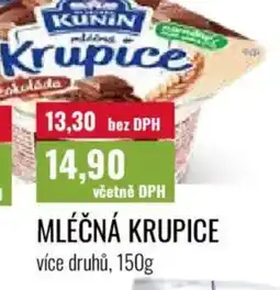 Ratio KUNIN Mlecna krupice nabídka