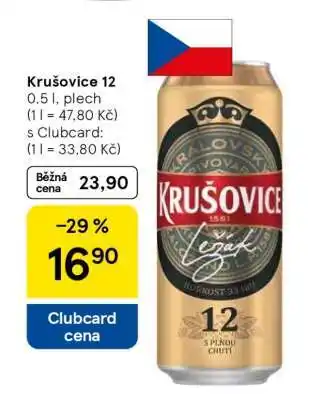 Tesco Krušovice 12 nabídka