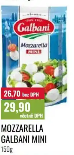 Ratio Mozzarella galbani mini nabídka