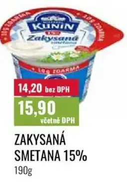 Ratio KUNIN Zakysaná smetana 15% nabídka