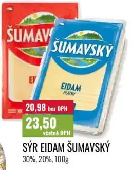 Ratio Sýr eidam šumavský 30%, 20% nabídka