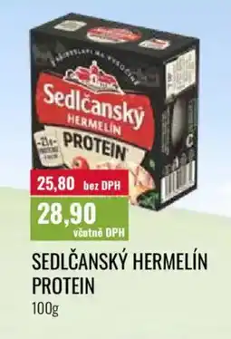 Ratio Sedlčanský hermelín protein nabídka