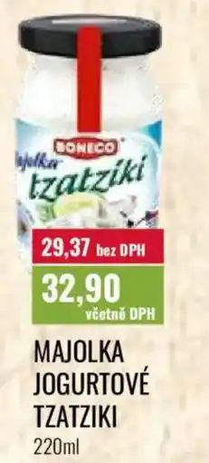 Ratio BONECO Majolka jogurtové tzatziki nabídka