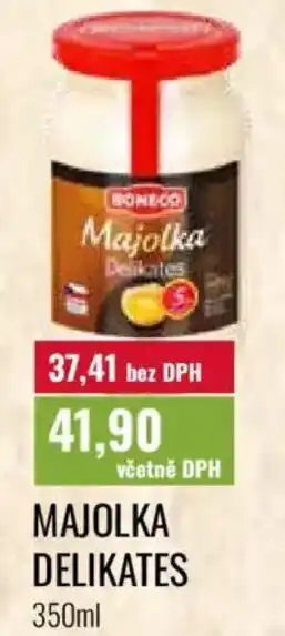 Ratio BONECO Majolka delikates nabídka
