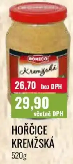 Ratio BONECO Hořčice kremžská nabídka