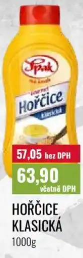 Ratio Hořčice klasická nabídka